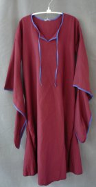 G497: Childs Burgundy Gown