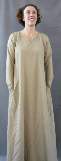 G499:  Beige Undertunic