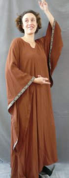 G501: Light Brown 12th century gown