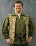 antique rose vest