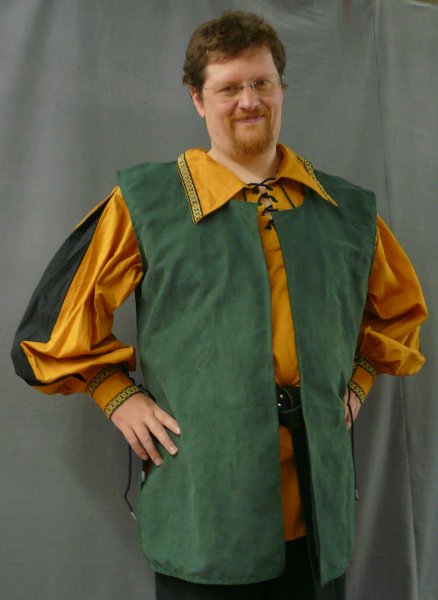 green vest