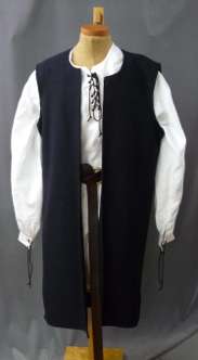 Dark Navy Blue Vest J414