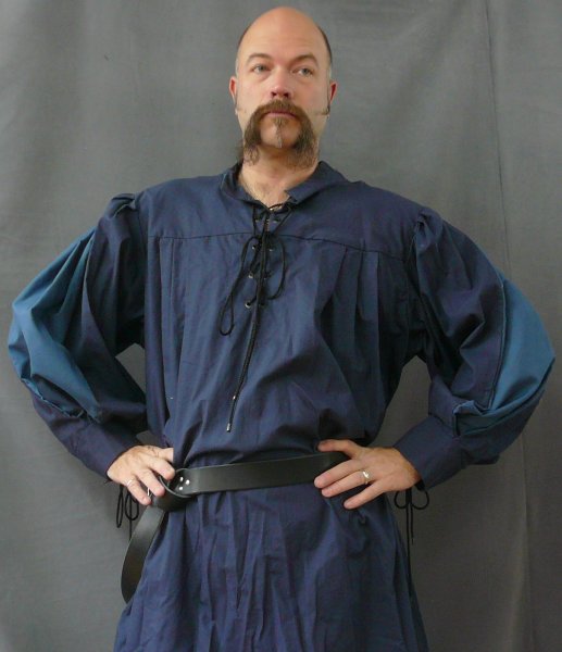 navy blue shirt