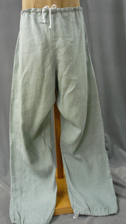 grey striped pants