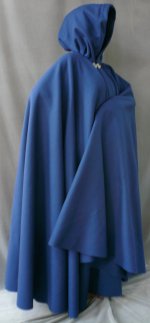 1393: dark blue wool cloak