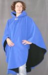 1519:  Medium Blue Ruana Cloak
