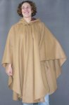 1520:  Camel Ruana Cloak