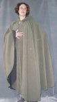 1524:  Mushroom Brown Full Circle Cloak