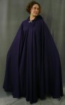1557:  Eggplant Full Circle Cloak