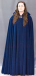 1570: Bright Navy Blue Full Circle Cloak