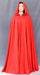 1572: Red Full Circle Cloak