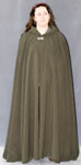 1583: Mushroom Brown Full Circle Cloak