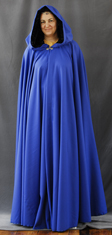 1582: Heathered Green/Grey Full Circle Cloak