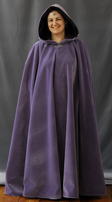 1582: Heathered Green/Grey Full Circle Cloak