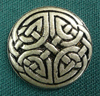 pewter celtic circle button