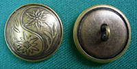 Floral Yin Yang Gold