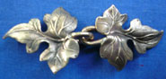 bronze curly ivy clasp