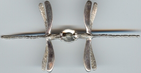 sterling silver draongflys clasp