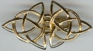 gold-plated sterling silver charmed clasp