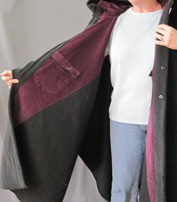 Custom Cloak with inner pockets1