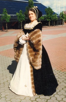 tudor period gown