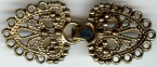 Nordic Hearts - Goldtone
