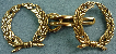 Laurel Wreath - Goldtone