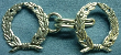 Laurel Wreath - Silvertone