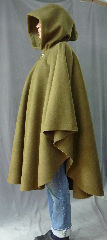 Cloak:2535, Cloak Style:Cape / Ruana extra long over the shoulder, Cloak Color:Loden Green, Fiber / Weave:WindPro Polar Fleece, Cloak Clasp:Vale, Hood Lining:Self-lining, Back Length:43", Neck Length:22", Seasons:Fall, Spring, Summer, Note:A cross between a cape and a cloak, a ruana<br>is a great way to keep warm while<br>frequent, unhindered use of your arms <br>is needed. Ruanas make great driving cloaks!<br>This windpro cloak<br>blocks more wind than<br>a basic fleece and has a durable water resistant outer finish!<br>It's perfect for cool,<br>rainy, windy climates.<br>This Ruana is extra long (30")<br>over the shoulders for even more coverage.<br>Machine washable cold gentle, tumble dry low.<br>Throw it on and go!.