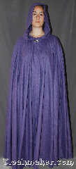 Cloak:3093, Cloak Style:Full Circle Cloak, Cloak Color:Purple heathered, Fiber / Weave:Wool Blend, Cloak Clasp:Vale, Hood Lining:Unlined, Back Length:54", Neck Length:24", Seasons:Fall, Spring, Note:For a dazzling addition to your wardrobe,<br>try this eye catching full circle cloak. <br>This fun and dramatic wool blend<br>purple heathered cloak is adorned with<br>a silver-tone Vale hook-and-eye clasp.<br>Dry Clean Only..