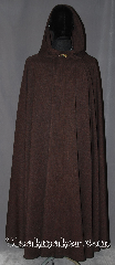 Cloak:3273, Cloak Style:Full Circle Cloak, Cloak Color:linen weave Brown, Fiber / Weave:100% Polyester weave, Cloak Clasp:Alpine Knot - Goldtone, Hood Lining:Unlined, Back Length:55", Neck Length:20", Seasons:Fall, Spring, Summer, Note:Made with a breathable<br>polyester linen texture<br>this light weight full circle cloak<br>is perfect for warmer locations<br>The rustic texture is perfect<br>for everyday wear, LARP or<br>Renaissance Fair. Machine Washable<br>with gold-tone alpine knot clasp..