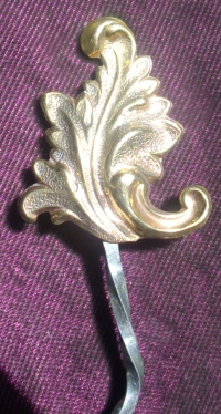 Bronze acanthus hairstick