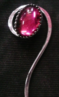 Pink gem Hairstick