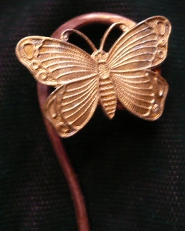 Butterfly, small Hairstick