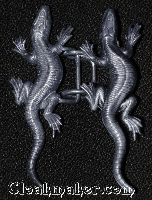 Lizards Vertical<br>Silvertone