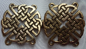 Celtic Knot Round<br>Bronzetone