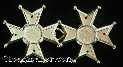 Maltese Cross<br>Large Goldtone