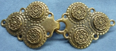 Triple Medallion - Goldtone