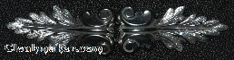 Victorian Flourish Extra Large<br>Silvertone