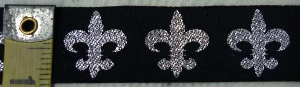 fleur de lis
                          silver